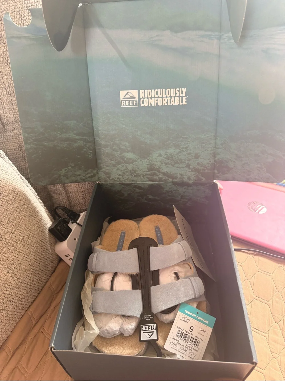 Reef faux fur